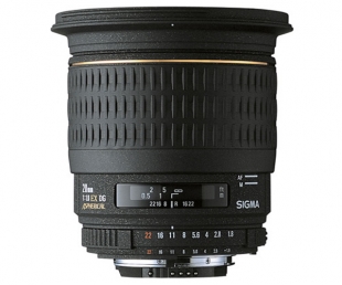 Sigma 20mm F1.8 EX DG ASP RF pentru Nikon