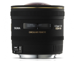 Sigma 4.5mm F2.8 EX DC HSM Circular Fisheye pentru Pentax