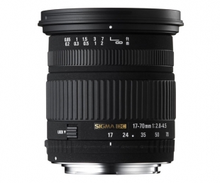 Sigma 17-70mm F2.8-4.5 DC Macro pentru Canon