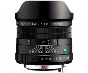 HD Pentax-FA 31mm F1.8 ED Limited Black