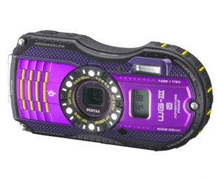 Pentax Optio WG-3 Purple GPS