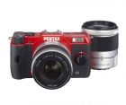 Pentax Q10 Red + 5-15mm + 15-45mm 